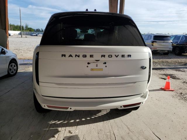 SALK19E7XPA021158 - 2023 LAND ROVER RANGE ROVE AUTOBIOGRAPHY WHITE photo 6