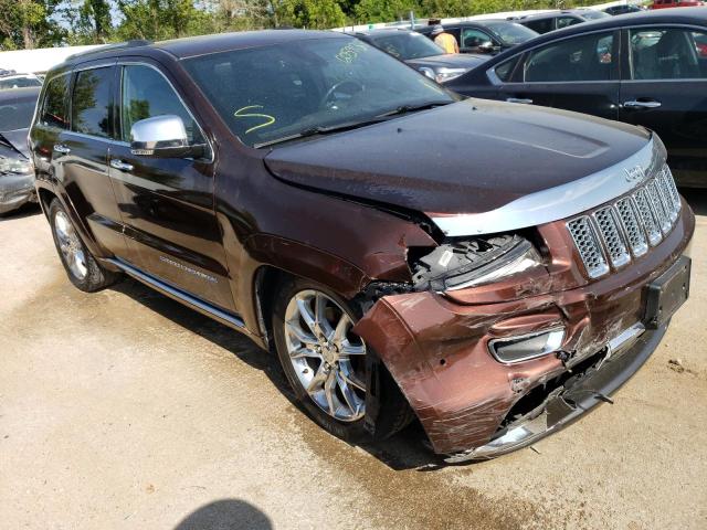 1C4RJFJM9EC384889 - 2014 JEEP GRAND CHER SUMMIT მუქწითელი ფოტო 4