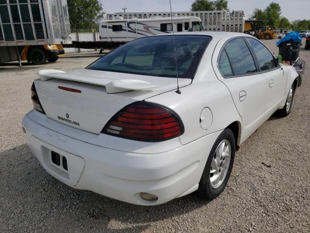 1G2NF52E24M590344 - 2004 PONTIAC GRAND AM SE1 WHITE photo 4