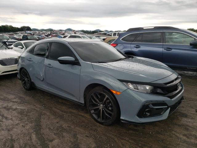 SHHFK7H43MU405814 - 2021 HONDA CIVIC SPORT 灰色 照片 4