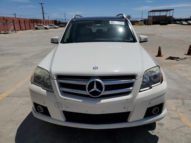 WDCGG5GB3CF781753 - 2012 MERCEDES-BENZ GLK 350 WHITE photo 5