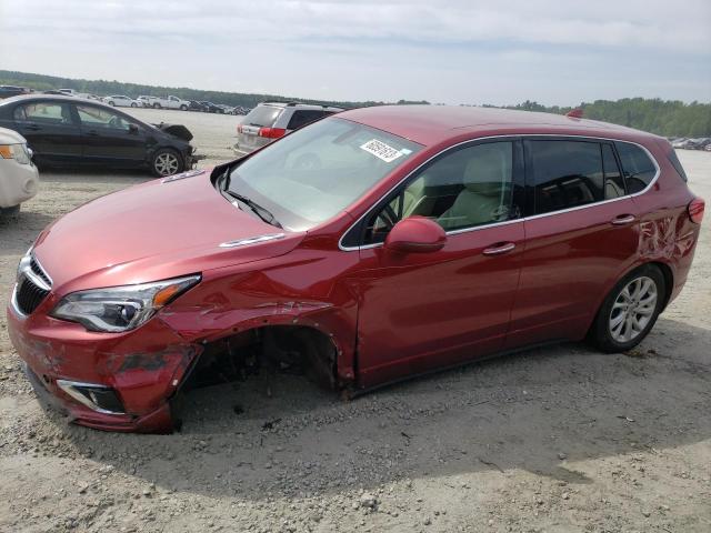 LRBFXBSA3LD014803 - 2020 BUICK ENVISION PREFERRED BURGUNDY photo 1