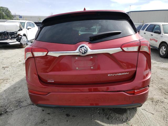 LRBFXBSA3LD014803 - 2020 BUICK ENVISION PREFERRED BURGUNDY photo 6