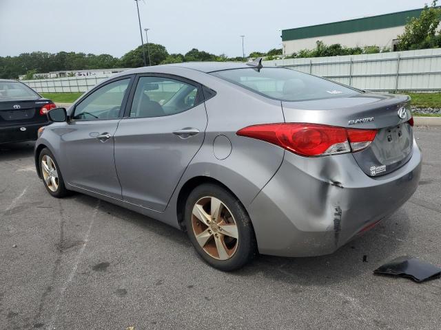 KMHDH4AE3CU233276 - 2012 HYUNDAI ELANTRA GLS SILVER photo 2