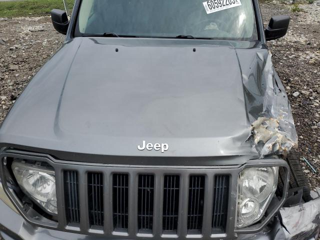 1C4PJMAK7CW210292 - 2012 JEEP LIBERTY SPORT GRAY photo 12