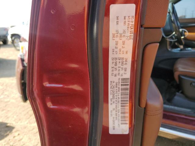 1C4RJFJG2HC843033 - 2017 JEEP GRAND CHER SUMMIT 红色 照片 12