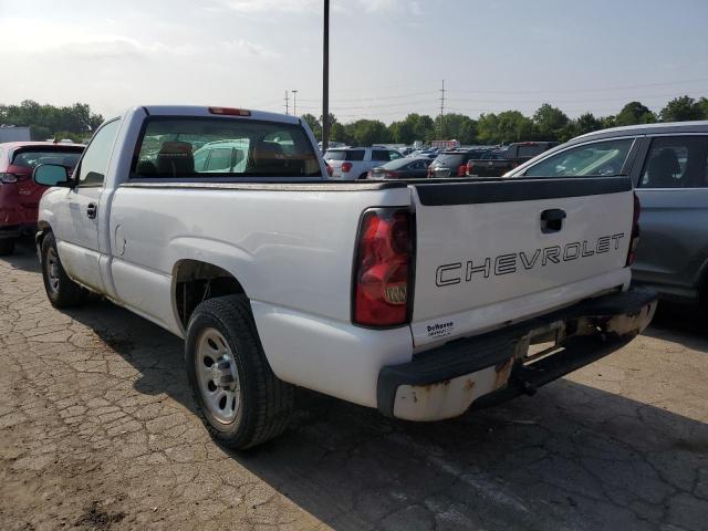 1GCEC14X97Z126891 - 2007 CHEVROLET SILVERADO C1500 CLASSIC WHITE photo 2