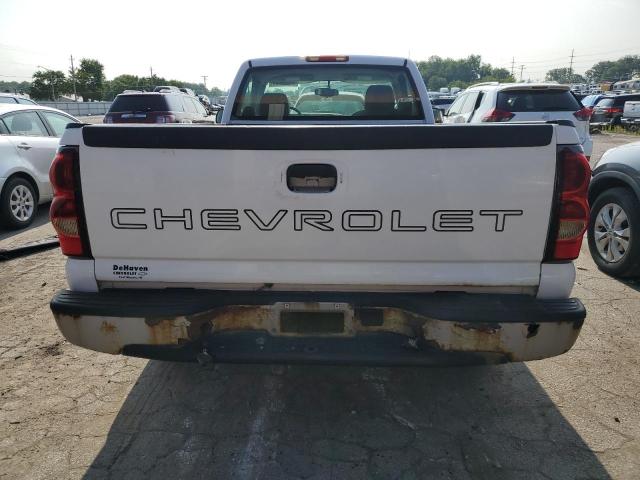 1GCEC14X97Z126891 - 2007 CHEVROLET SILVERADO C1500 CLASSIC WHITE photo 6