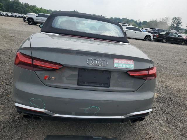WAUW4GF55LN002454 - 2020 AUDI S5 PREMIUM PLUS GRAY photo 6
