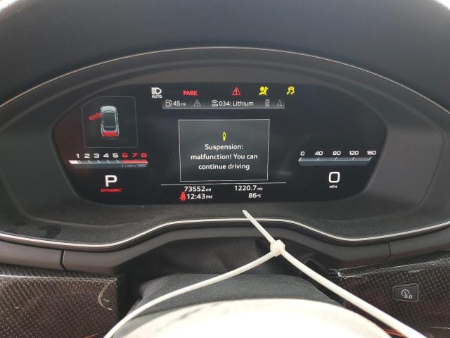 WAUW4GF55LN002454 - 2020 AUDI S5 PREMIUM PLUS GRAY photo 9