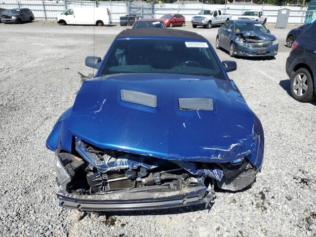 1ZVHT89SX75225047 - 2007 FORD MUSTANG SHELBY GT500 BLUE photo 5