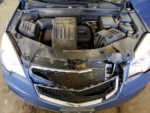 2CNFLEEC1B6458766 - 2011 CHEVROLET EQUINOX LT BLUE photo 11