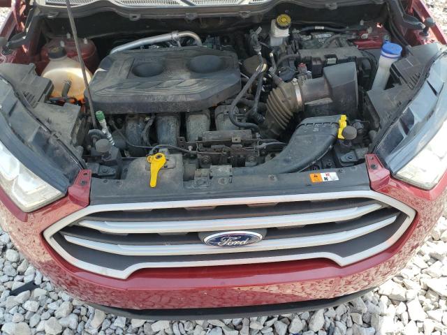 MAJ6S3GL0KC271508 - 2019 FORD ECOSPORT SE 红色 照片 12