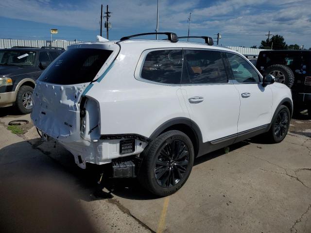 5XYP5DHC9MG127836 - 2021 KIA TELLURIDE SX WHITE photo 3