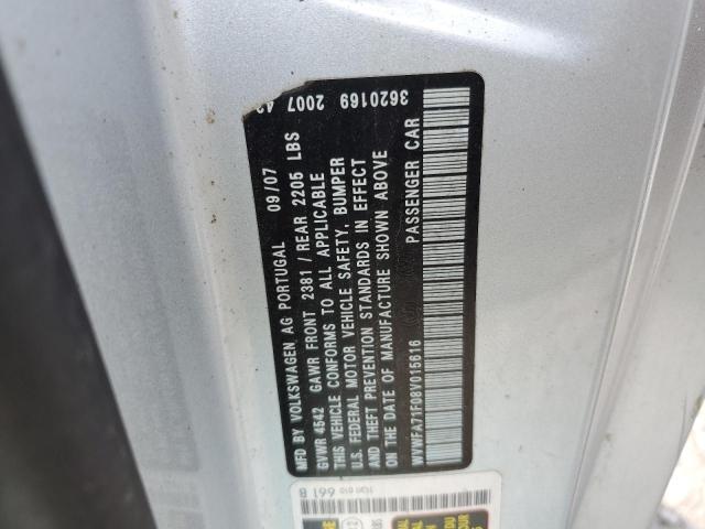 WVWFA71F08V015616 - 2008 VOLKSWAGEN EOS LUX 银色 照片 12