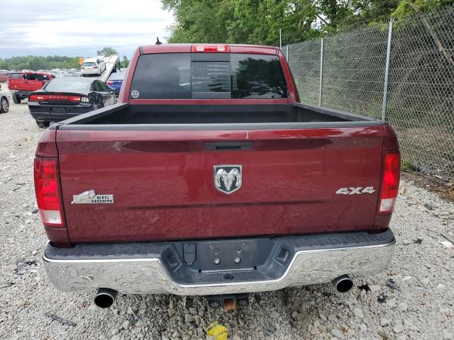 1C6RR7LTXKS631526 - 2019 RAM 1500 CLASS SLT MAROON photo 6