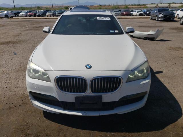 WBAYE4C55DD137286 - 2013 BMW 740 LI WHITE photo 5