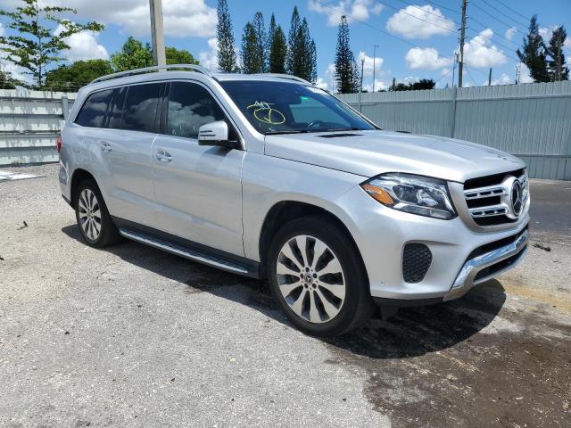 4JGDF6EE5HA925057 - 2017 MERCEDES-BENZ GLS 450 4MATIC SILVER photo 4