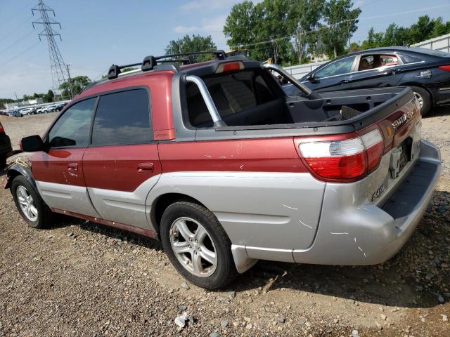 4S4BT61C237103570 - 2003 SUBARU BAJA MAROON photo 2