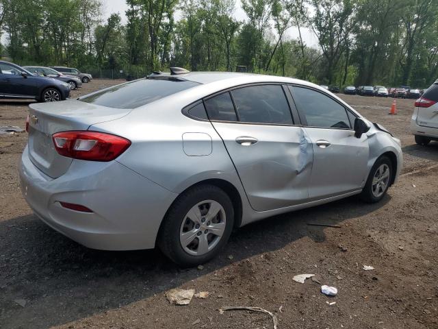 1G1BC5SM2H7249893 - 2017 CHEVROLET CRUZE LS SILVER photo 3