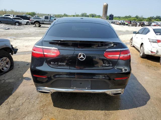 WDC0J4KB4KF579314 - 2019 MERCEDES-BENZ GLC COUPE 300 4MATIC BLACK photo 6