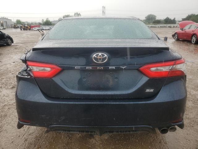 4T1B11HK6JU661023 - 2018 TOYOTA CAMRY L BLUE photo 6