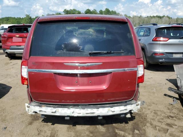 2C4RC1CG4CR349072 - 2012 CHRYSLER TOWN & COU TOURING L RED photo 6