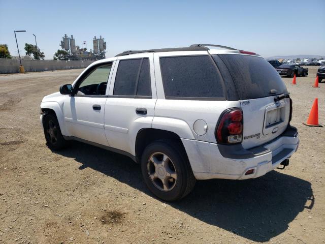 1GNDS13S682219518 - 2008 CHEVROLET TRAILBLAZE LS WHITE photo 2