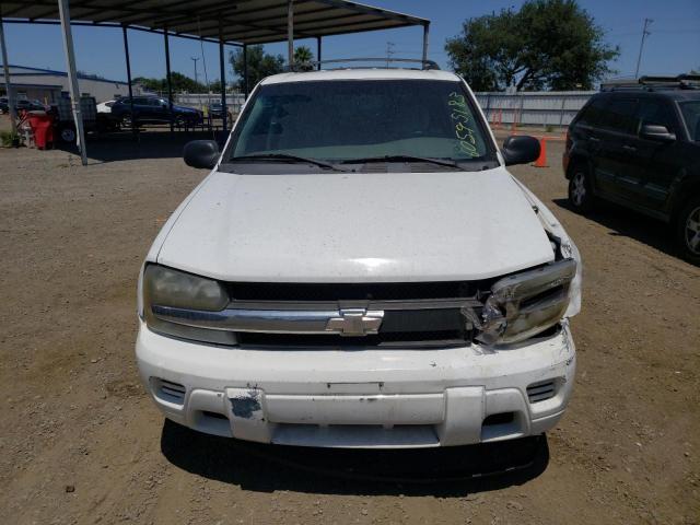 1GNDS13S682219518 - 2008 CHEVROLET TRAILBLAZE LS WHITE photo 5