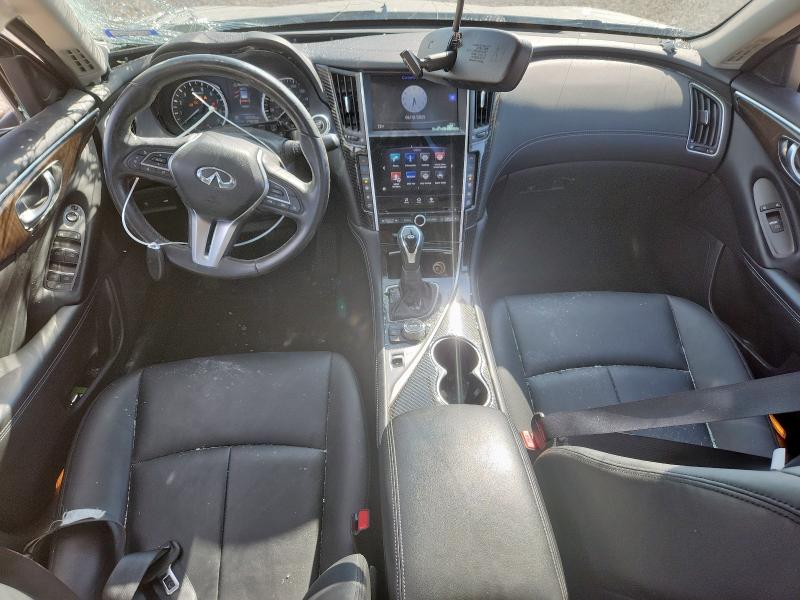 JN1EV7AR5JM444212 - 2018 INFINITI Q50 LUXE WHITE photo 8