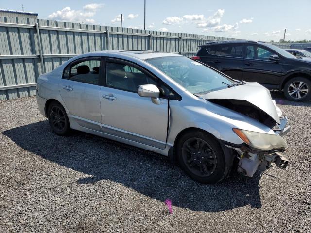 2HHFD56718H201930 - 2008 ACURA CSX TECHNOLOGY SILVER photo 4