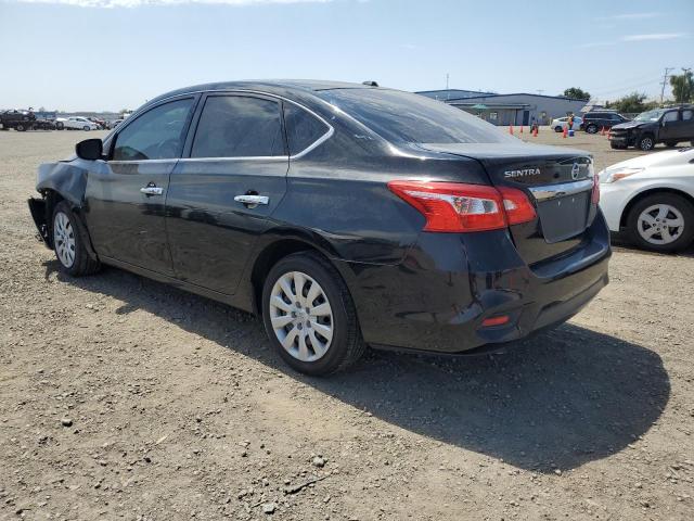 3N1AB7AP4HL696706 - 2017 NISSAN SENTRA S BLACK photo 2