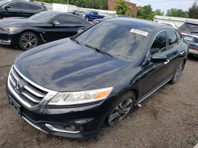 5J6TF2H53EL000887 - 2014 HONDA CROSSTOUR EXL შავი ფოტო 1