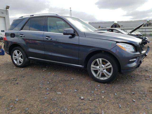 4JGDA5HB6DA128126 - 2013 MERCEDES-BENZ ML 350 4MATIC GRAY photo 4