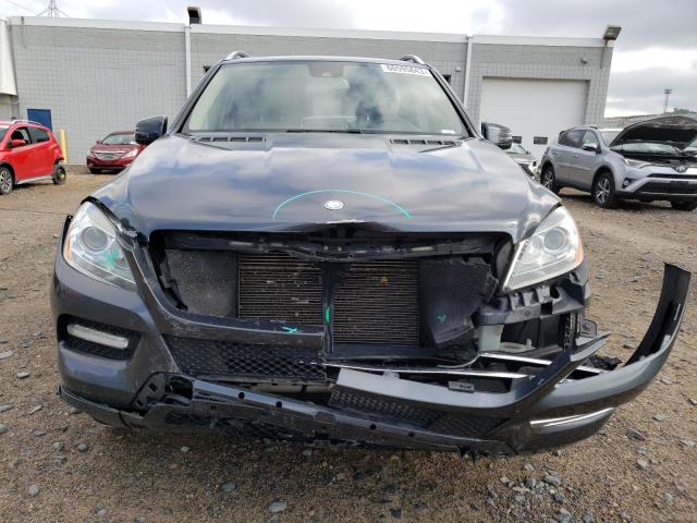 4JGDA5HB6DA128126 - 2013 MERCEDES-BENZ ML 350 4MATIC GRAY photo 5