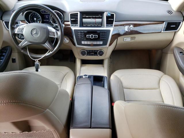 4JGDA5HB6DA128126 - 2013 MERCEDES-BENZ ML 350 4MATIC GRAY photo 8