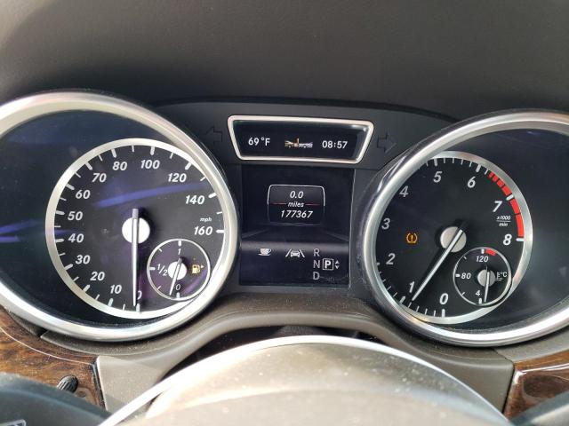 4JGDA5HB6DA128126 - 2013 MERCEDES-BENZ ML 350 4MATIC GRAY photo 9