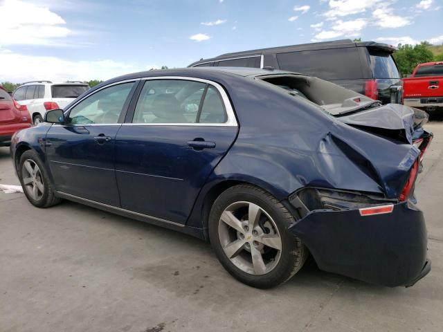 1G1ZC5E13BF257420 - 2011 CHEVROLET MALIBU 1LT ლურჯი ფოტო 2