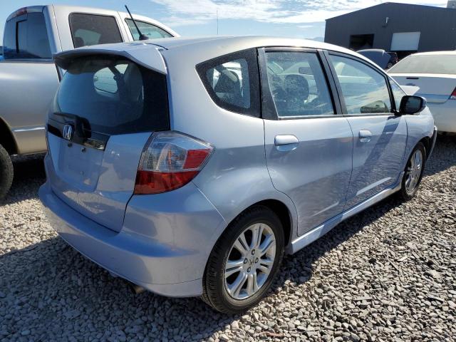 JHMGE8H42AC006807 - 2010 HONDA FIT SPORT BLUE photo 3