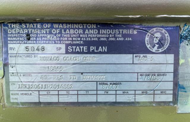 1RF120611W2014882 - 1998 ROADMASTER RAIL DYANASTER WHITE photo 10