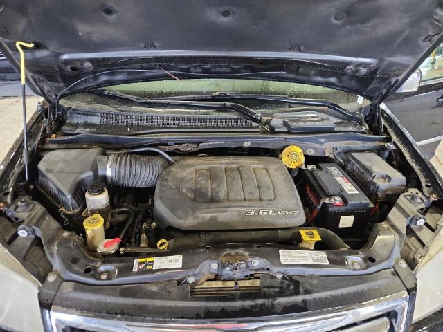 2C4RC1CG0ER165699 - 2014 CHRYSLER TOWN & COU TOURING L BLACK photo 12