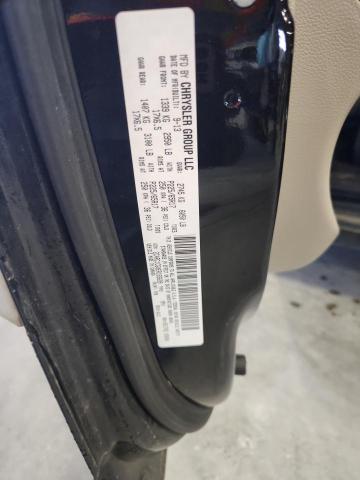 2C4RC1CG0ER165699 - 2014 CHRYSLER TOWN & COU TOURING L BLACK photo 13