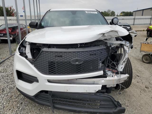 1FM5K8AB9NGA92041 - 2022 FORD EXPLORER POLICE INTERCEPTOR 白色 照片 5