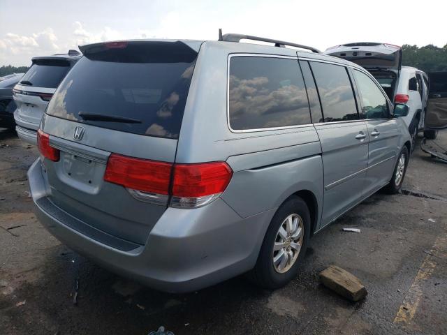 5FNRL3H41AB103860 - 2010 HONDA ODYSSEY EX BLUE photo 3