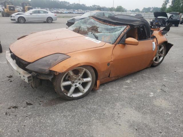 JN1AZ36A84M251488 - 2004 NISSAN 350Z ROADSTER GOLD photo 1