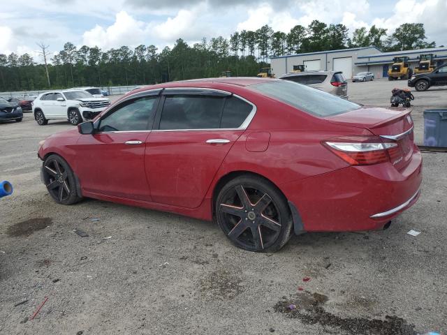 1HGCR2F58GA027096 - 2016 HONDA ACCORD SPORT 红色 照片 2