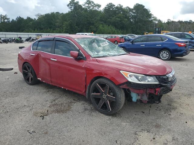 1HGCR2F58GA027096 - 2016 HONDA ACCORD SPORT 红色 照片 4