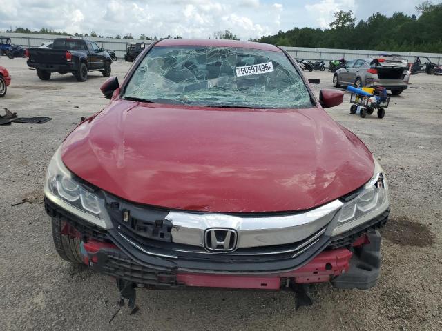 1HGCR2F58GA027096 - 2016 HONDA ACCORD SPORT 红色 照片 5