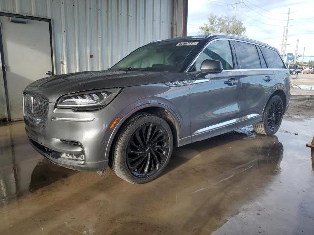 5LM5J7XC6MGL09103 - 2021 LINCOLN AVIATOR RESERVE GRAY photo 1