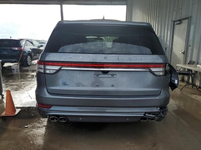 5LM5J7XC6MGL09103 - 2021 LINCOLN AVIATOR RESERVE GRAY photo 6